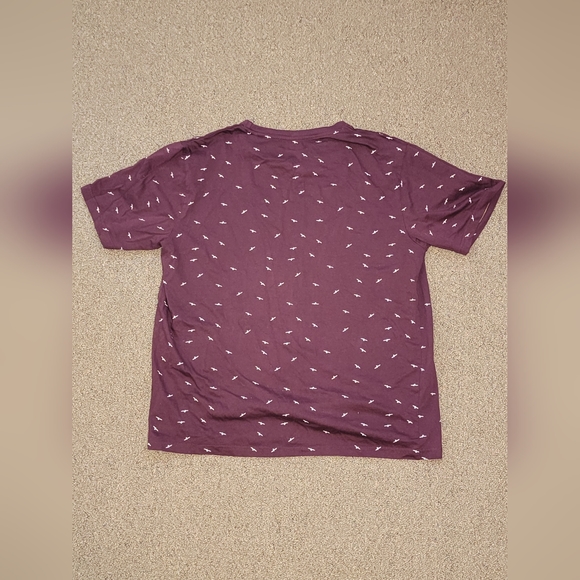 Denim & Flower bird print t-shirt - Picture 2 of 4